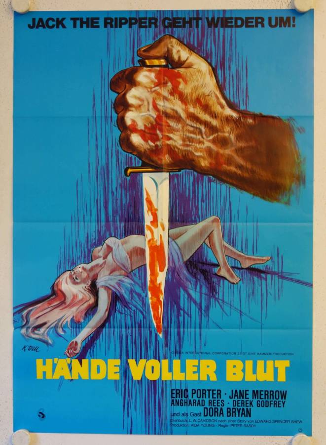 Hands of the Ripper original release german movie poster